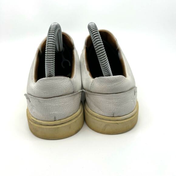 FRYE Ivy Low Lace White Leather Sneaker Women's 6 US - Picture 6 of 9